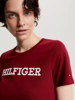 Camiseta Hilfiger Monotype com bordado
