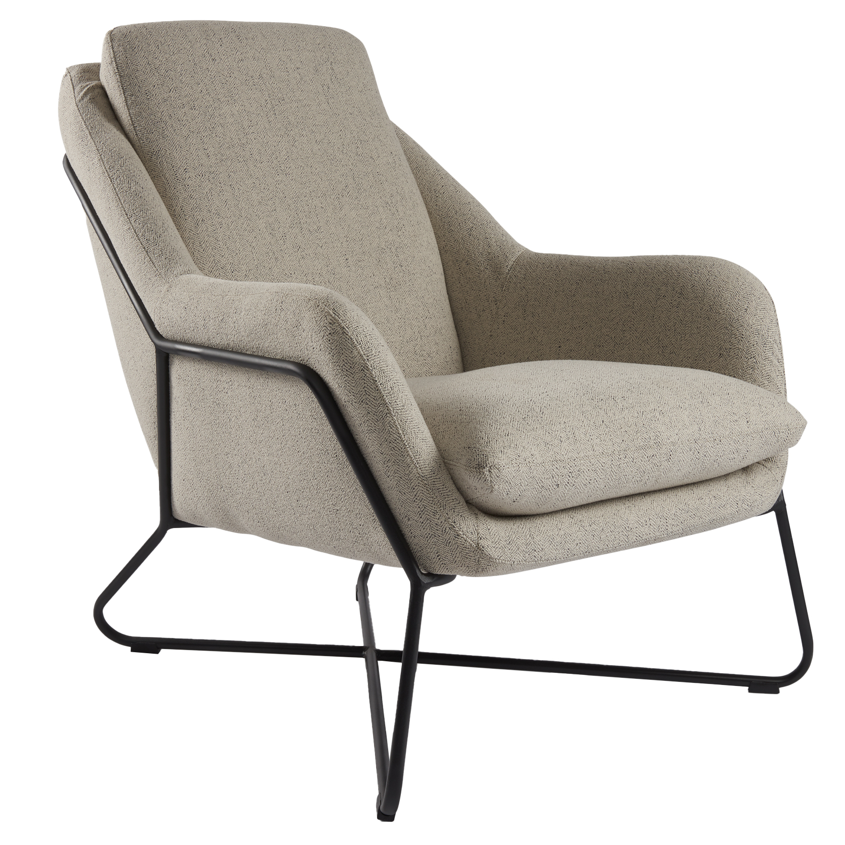 Fauteuil Waltz lugano taupe