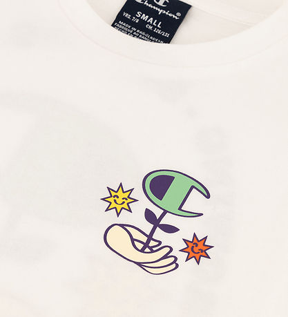 Champion T-Shirt - Rundhalsausschnitt - White