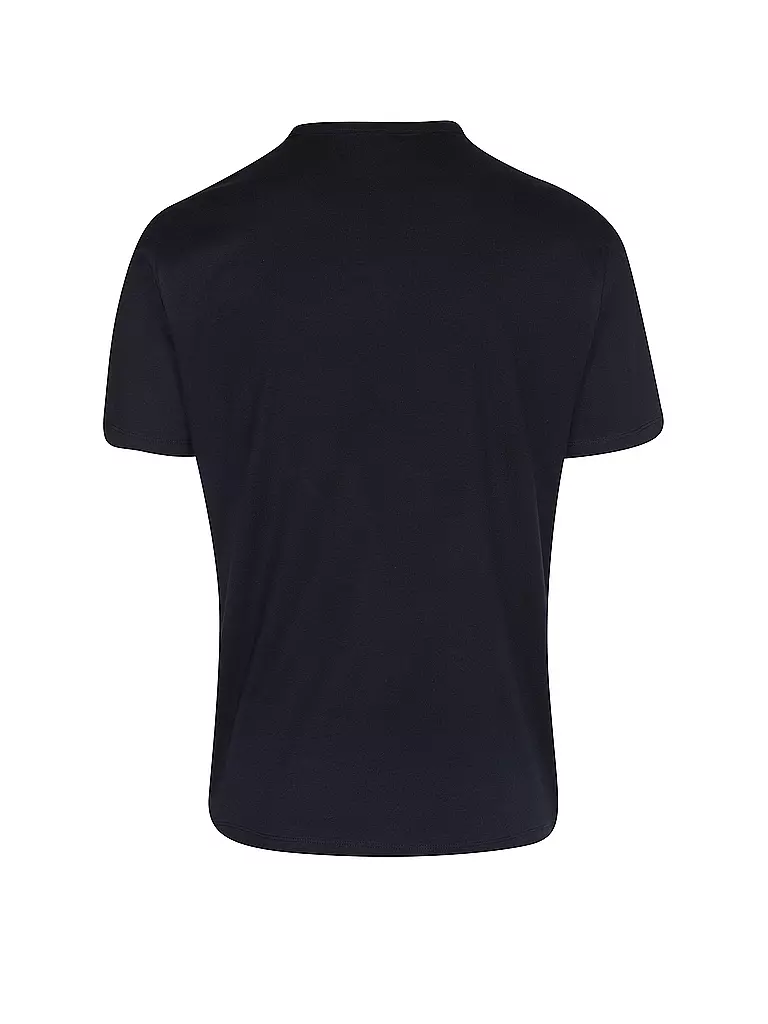 SELECTED T-Shirt SLHPIMA ASK JOE blau