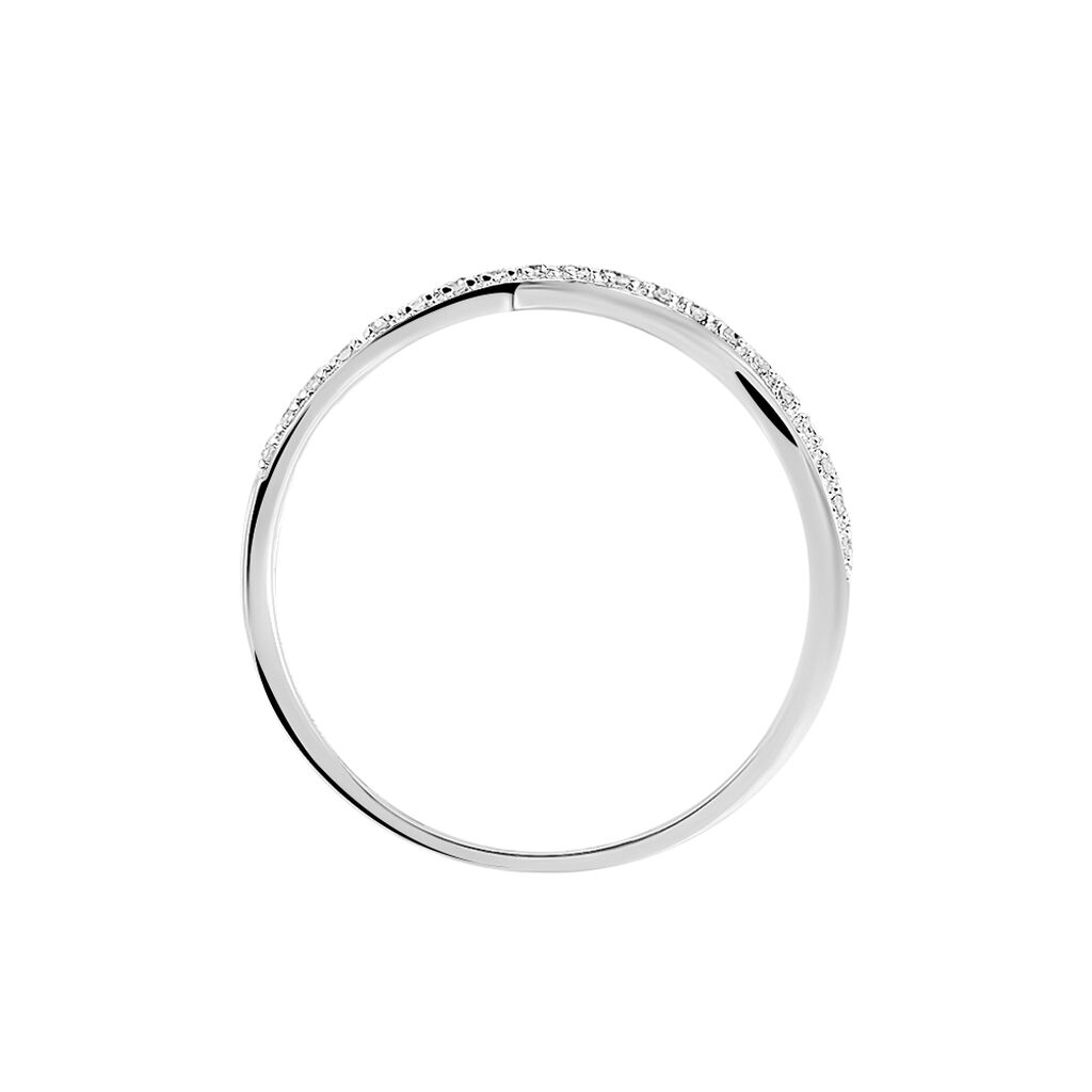 Bague Omnia Or Blanc Diamant