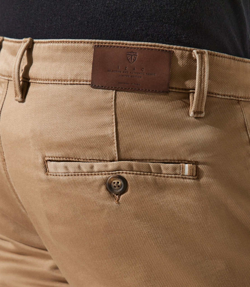 Pantalon chino camel VAILLEBT
