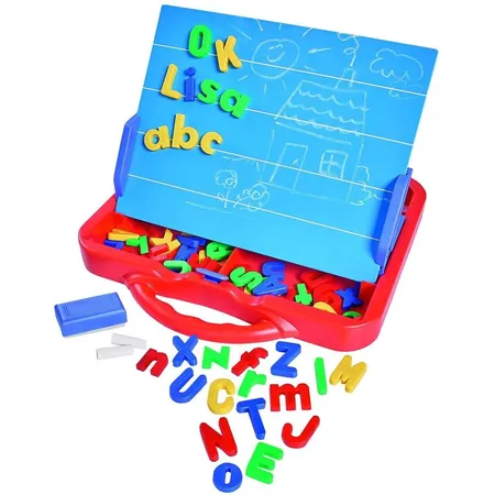 Simba Art & Fun ABC Magnettafel im Koffer
