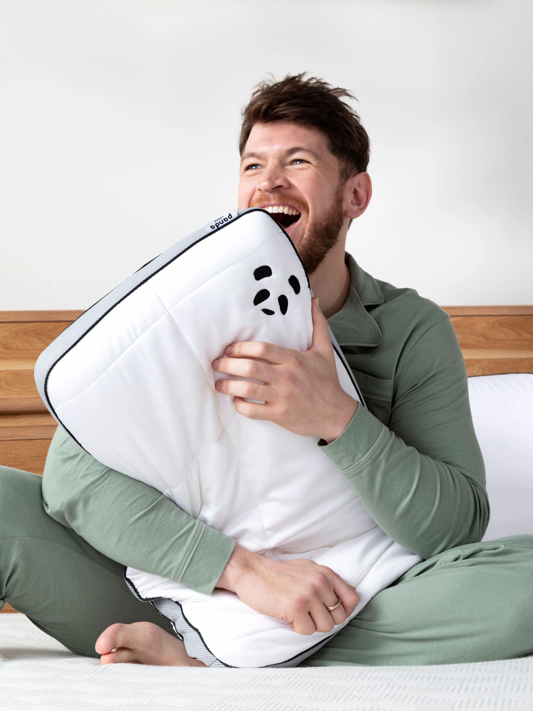 Panda London - Hybride kussen met panda