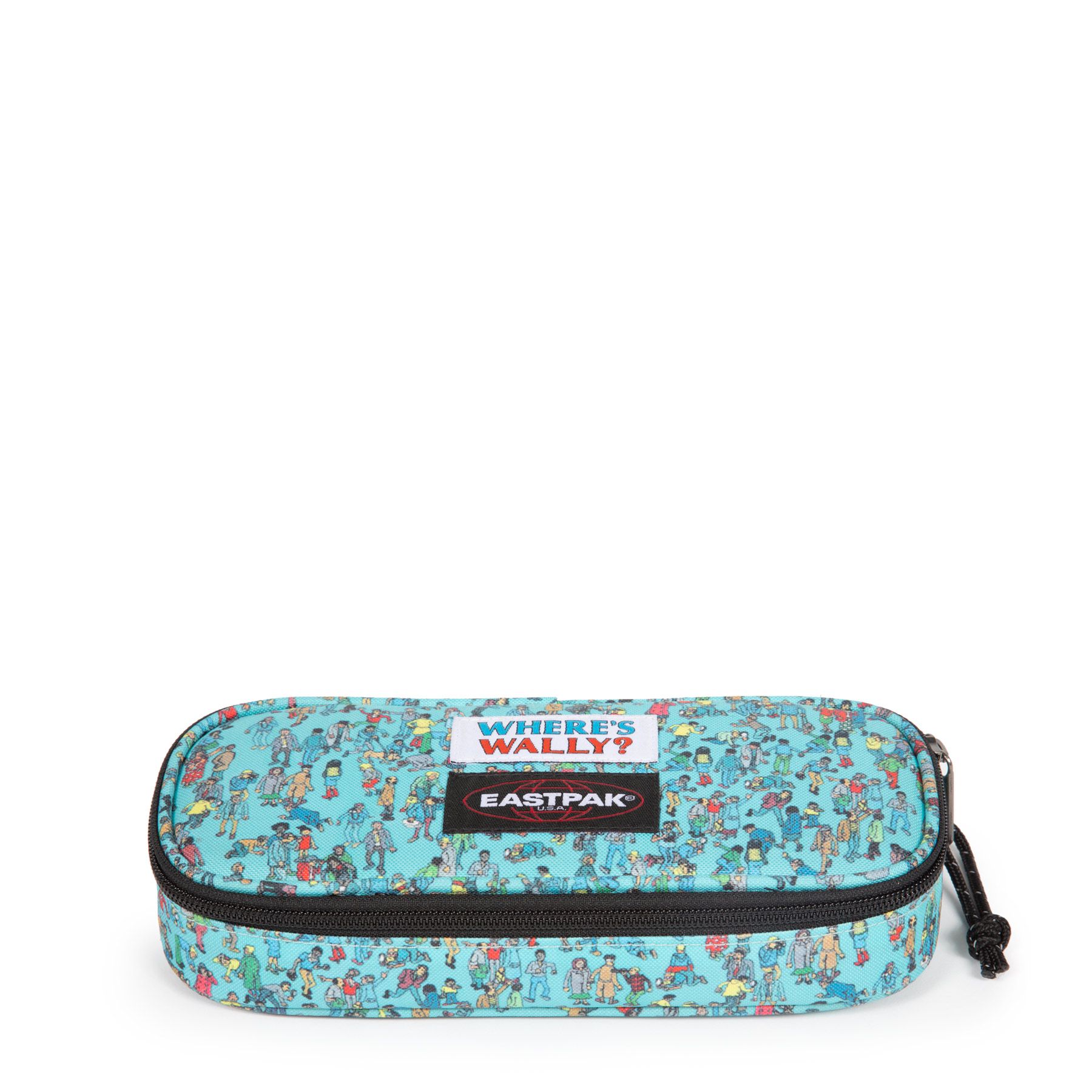 Oval Single Wally Pattern Blue