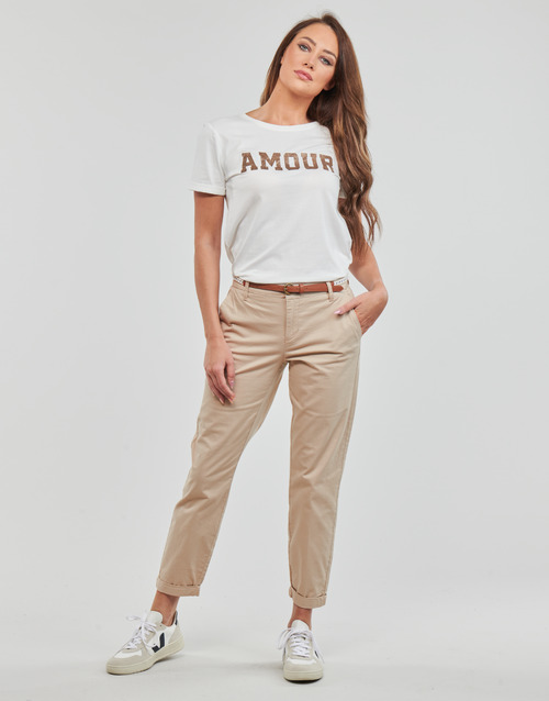 Only - ONLBIANA COTTON BELT CHINO CC PNT - Beige