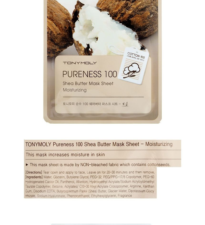 TONYMOLY - Pureness 100 Maskerblad 1st
