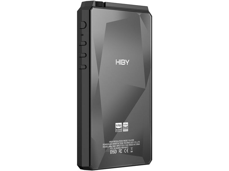 HiBy HiRes-Player R6 III 2025 Schwarz Hochauflösender Musikplayer mit Android 12