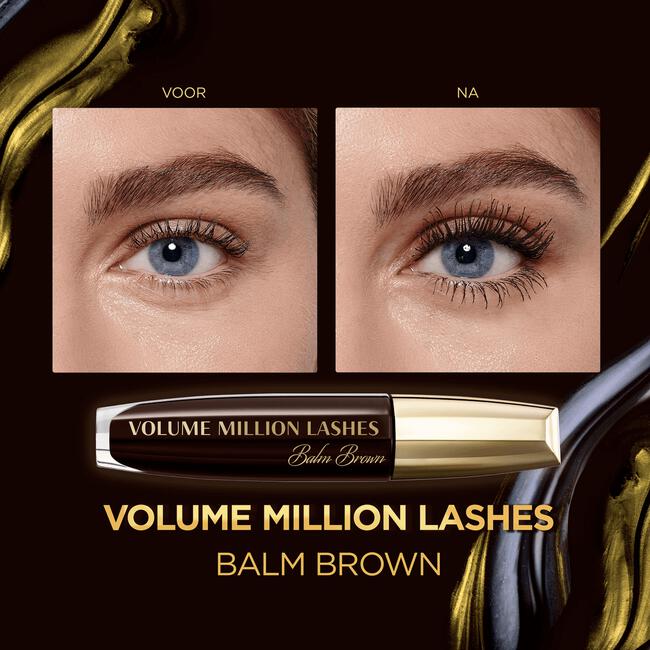 L'Oréal Paris Volume Million Lashes Balm Mascara Bruin