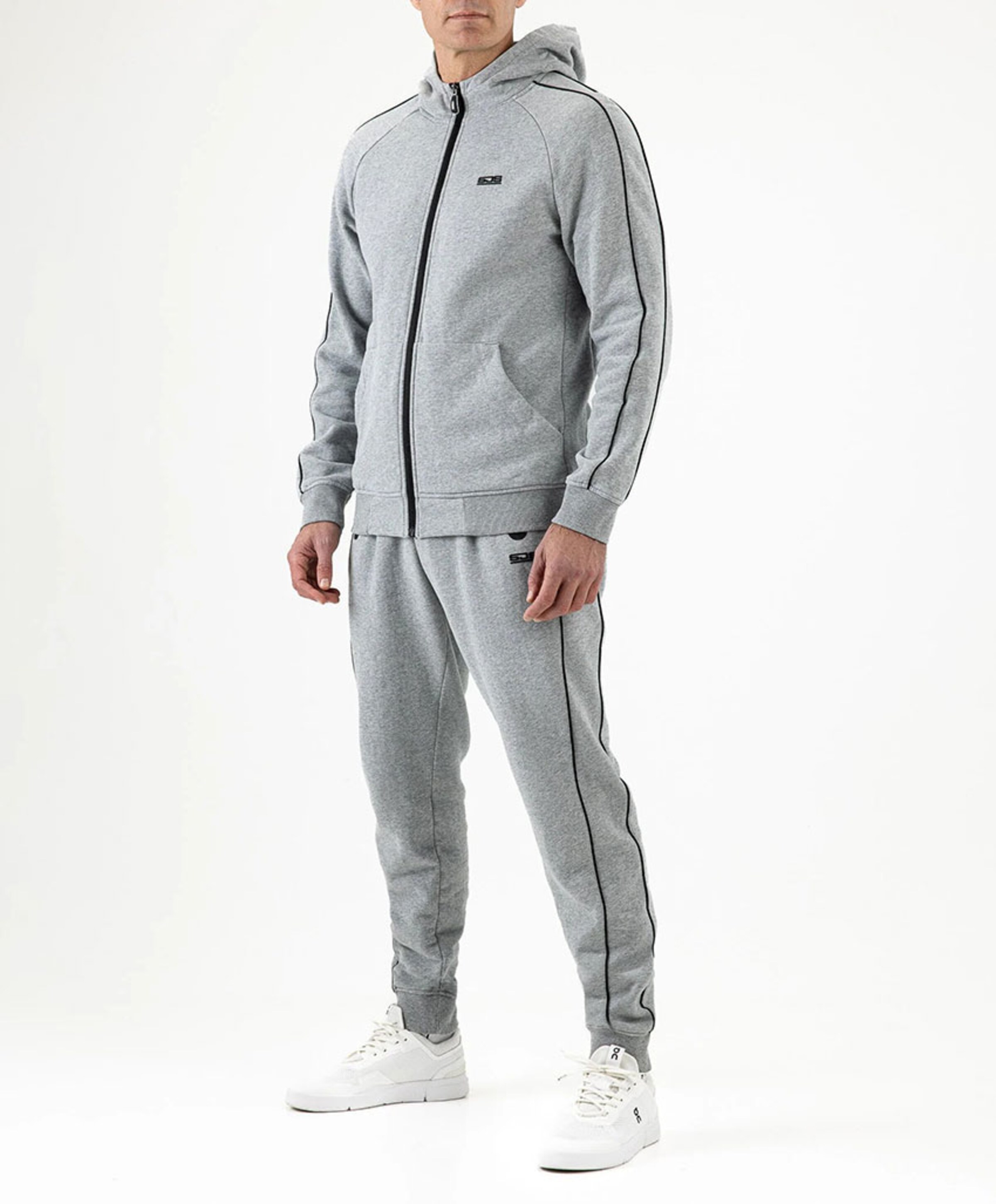 Sjeng Sports Olly heren trainingsbroek grijs
