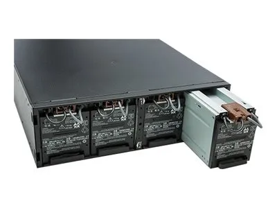 APC Smart-UPS SRT 192V 5kVA and 6kVA RM Battery Pack - Batterihus (rackversion) - 2 x batteri - Blysyre - 3U - sort - for P/N: AR3006, AR3006SP, AR3103, AR3103SP, AR3106, AR3106SP, SRT5KRMXLW-TW, SRT6KXLTW