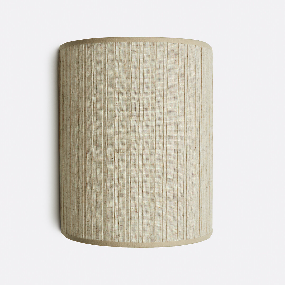 LA REDOUTE INTERIEURS<br>Arandela em linho plissado H25 cm, Jakoma