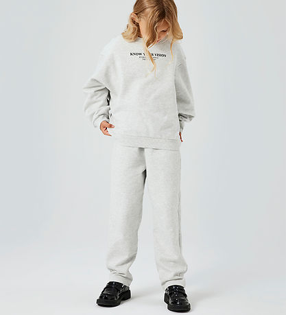 Name It Jogginghosen - NkfNakonni - Light Grey Melange