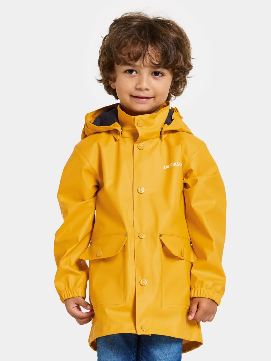 Didriksons Jojo Kids Jkt Oat Yellow