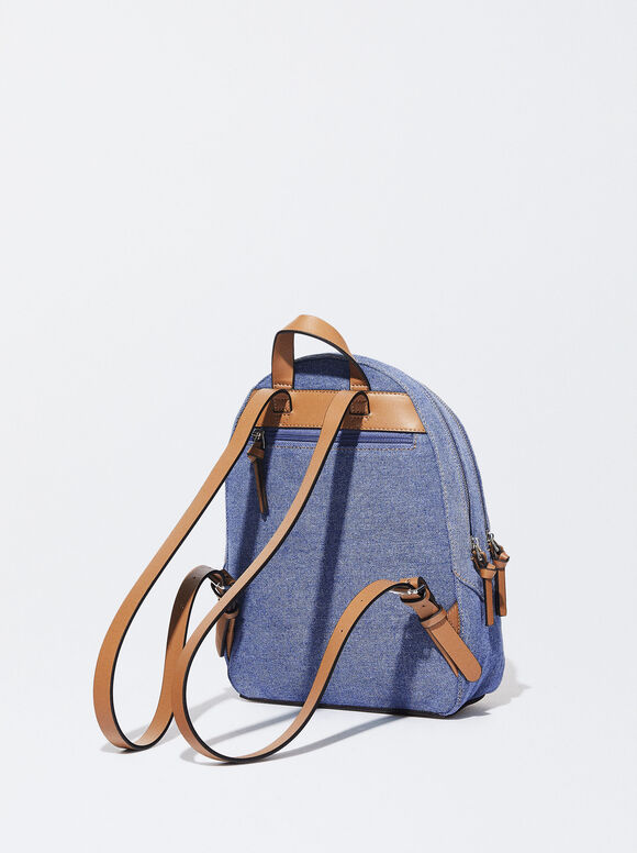 Mochila Patchwork - Azul