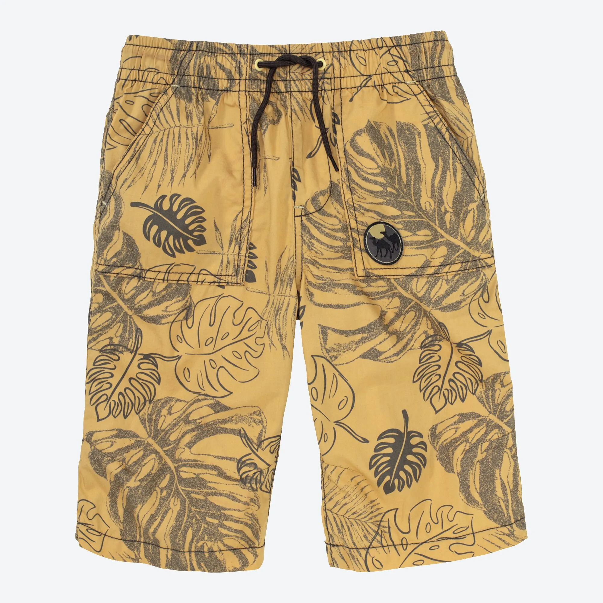 Jungen-Bermudas mit Blatt-Muster