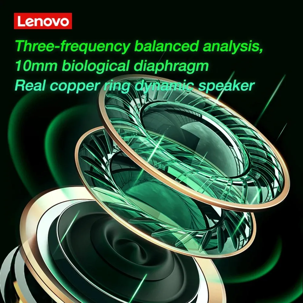 Lenovo XT92 Bluetooth-Kopfhörer Weiß