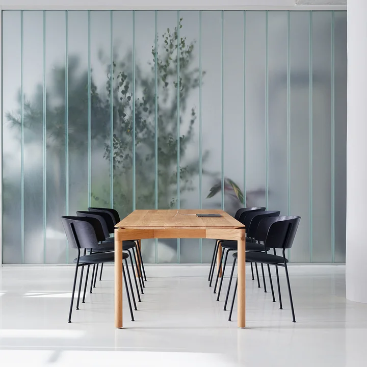 OUT Objekte unserer Tage - Wedekind Tisch Large 200 x 92 cm, Eiche gewachst