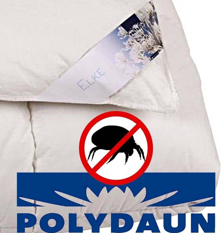 Polydaun Elke Synthetisch 4 seizoenen Dekbed Wit