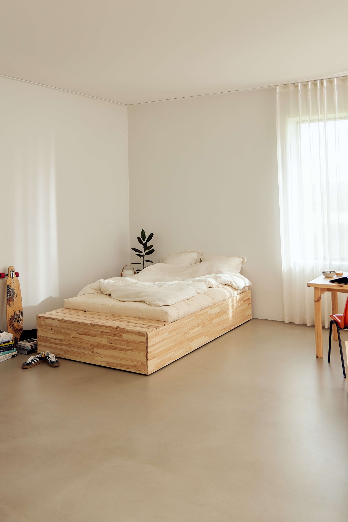 Karup Design Bettgestell »Basement Bed, Stauraumbett, Bett optional mit oder ohne Sitzbank« Bett mit integriertem Stauraum, inkl Lattenrost, FSC®zertifiert