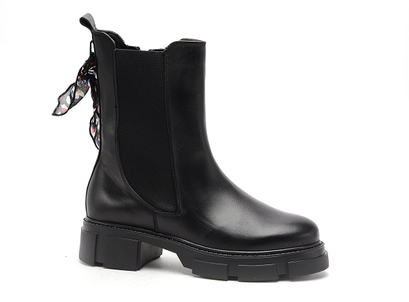 Goodstep boots bottine plates femme berry 3623 noir