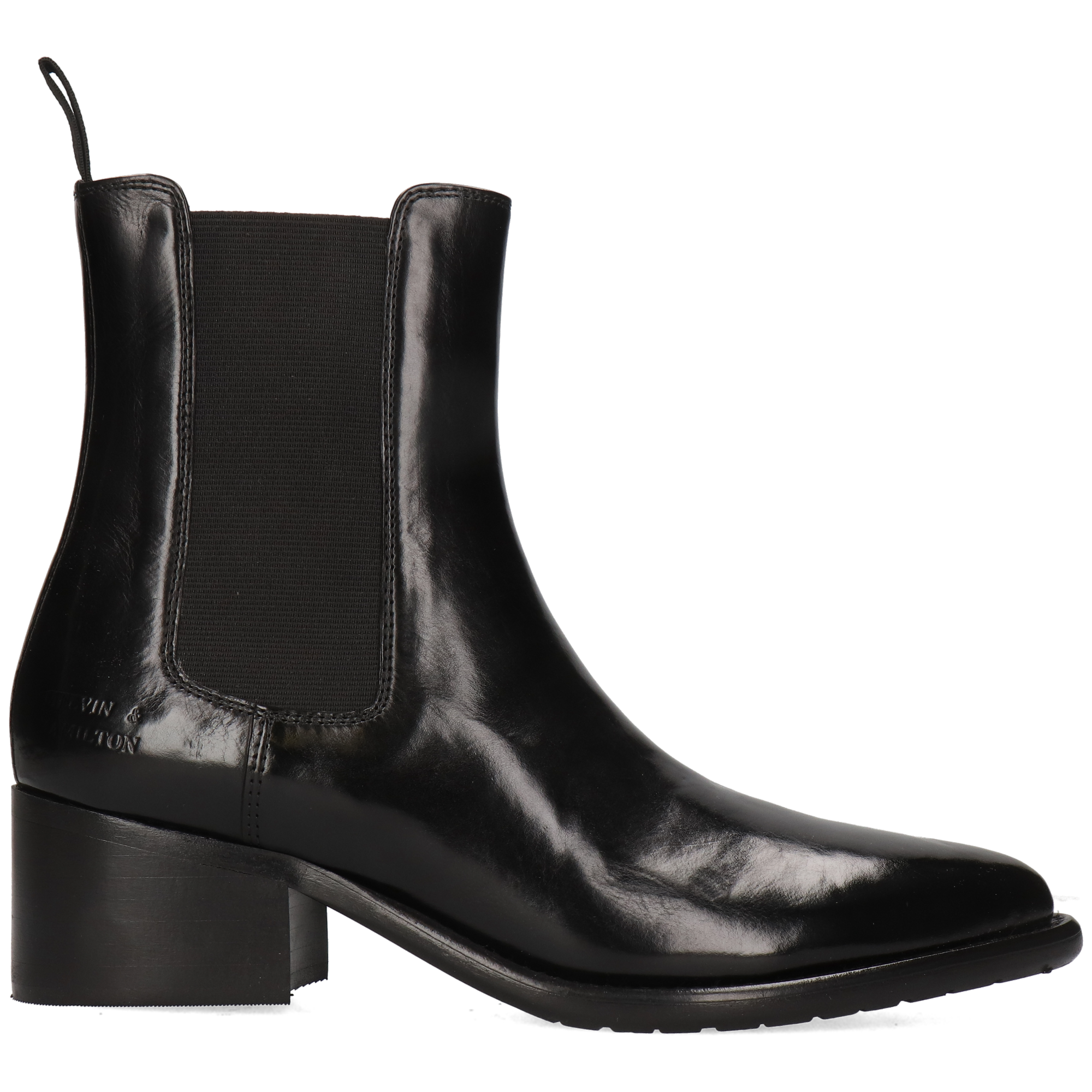 BRIDIE 3 - Bottines à talon bottier | Noir