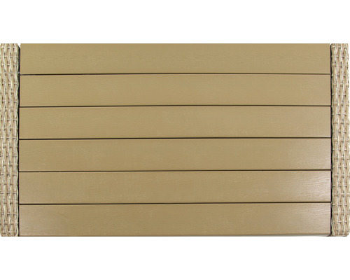 Tuinmeubelset, loungeset, 4-zits, bestaande uit: bank, 2 fauteuils, tafel, inclusief kussens, polyrotan, staal, beige