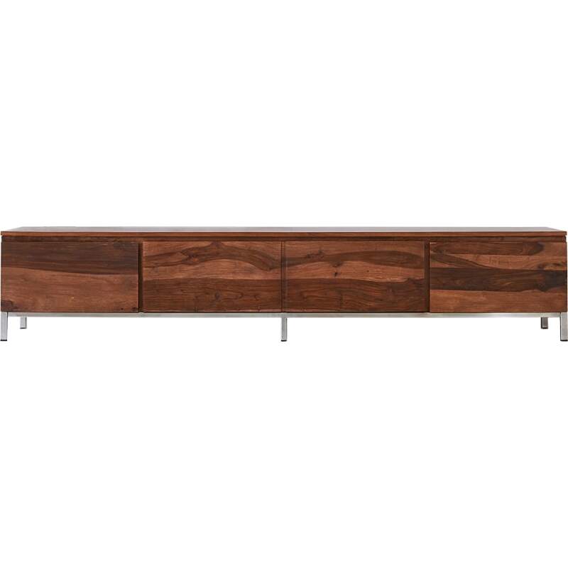 Meuble TV Nova en palissandre massif L 205 cm