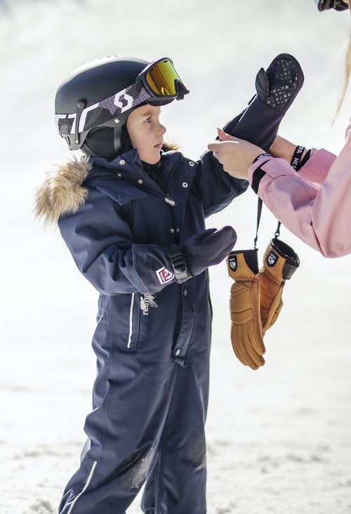 Hestra Fjellvotten JR<br>Varm & vindtett!