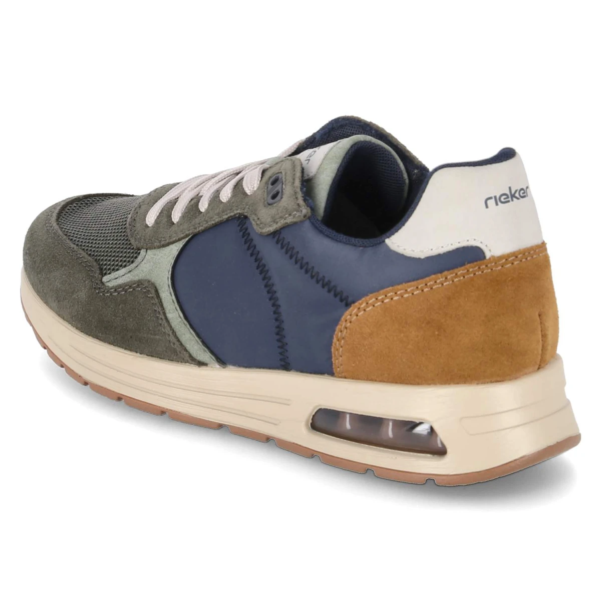 RiekerLow Sneaker - grün kombi