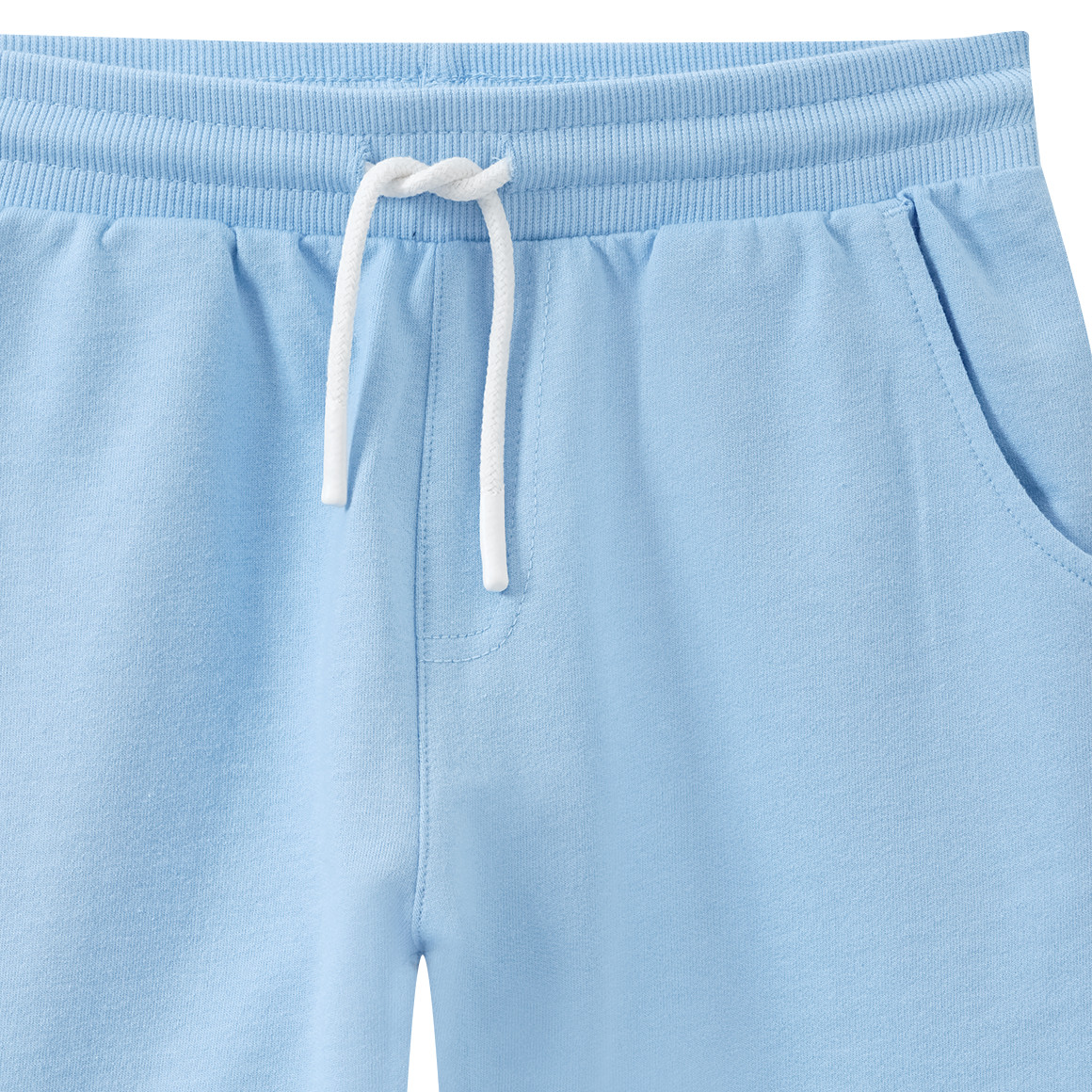 Yigga Jungen Joggingshorts mit Tunnelzug hellblau