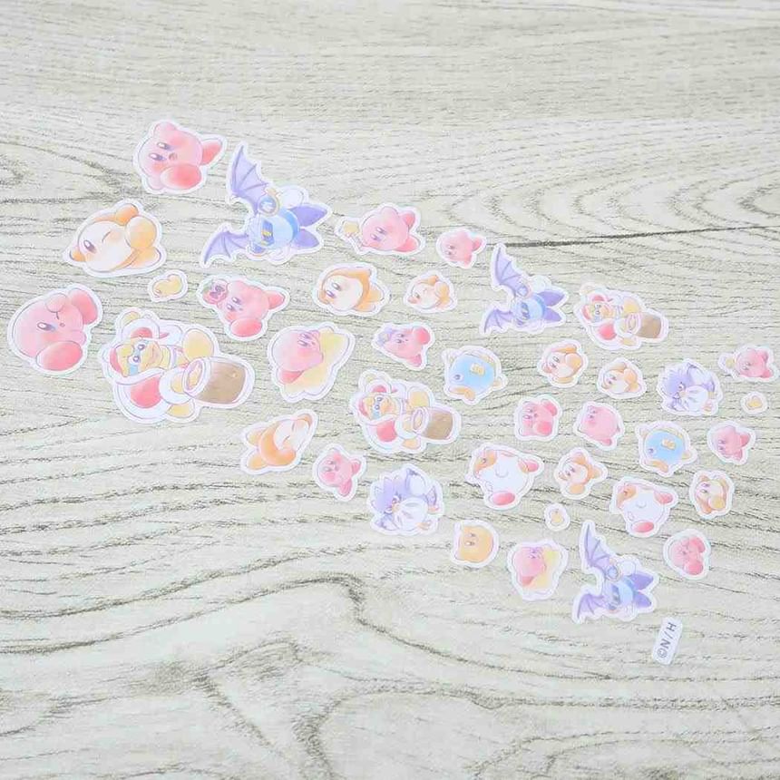 Kamio Japan - Kirby 4-formaat sticker (Kirby & vrienden)