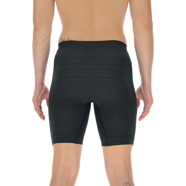 Cuissard running UYN MAN RUNNING COOLBOOST OW PANTS SHORT BLACK/JET BLACK