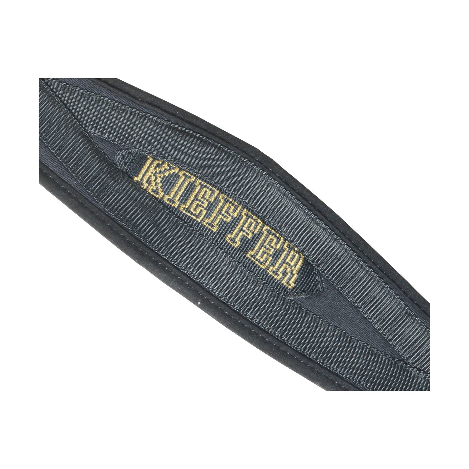 kieffer Sattelgurt Air-Tex  - schwarz