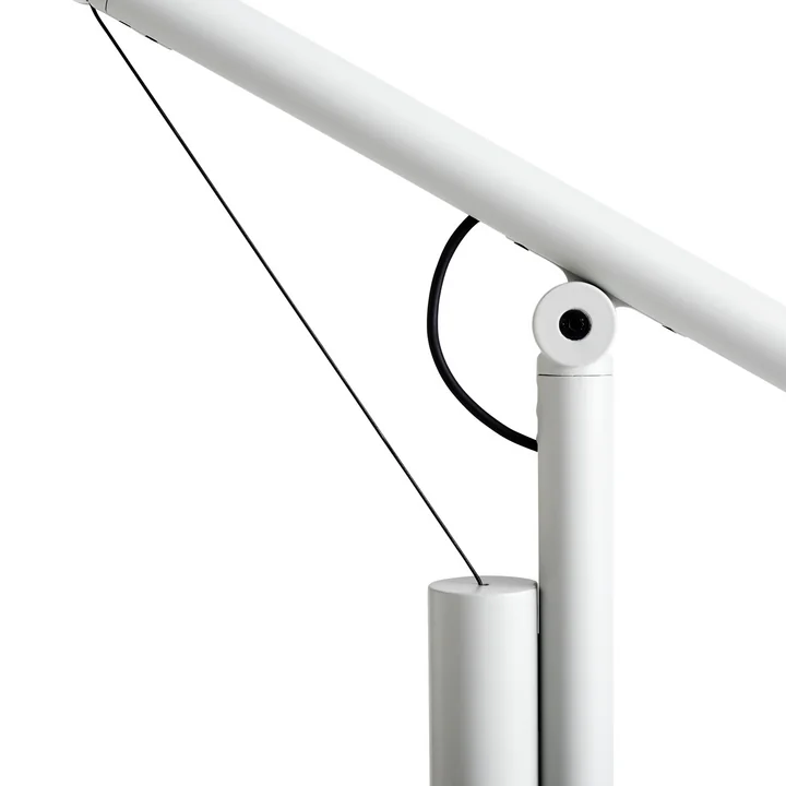 HAY - Fifty-Fifty Mini LED Tischleuchte, soft black
