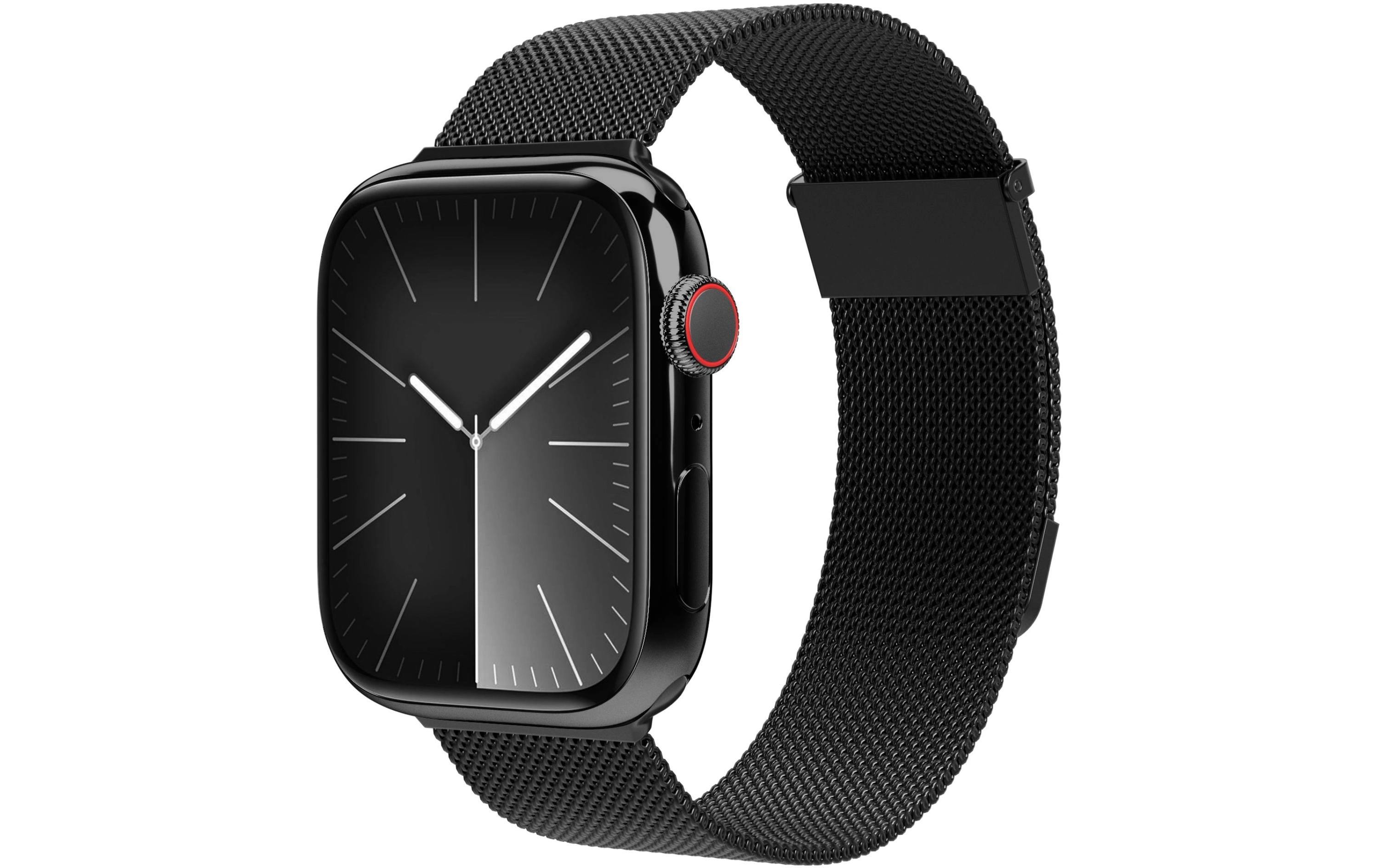 Armband Milanese Loop 2 Apple Watch 38/44/45/49 mm BlackEdelstahl-Armband für Apple Watch 38/44/45/49 mm