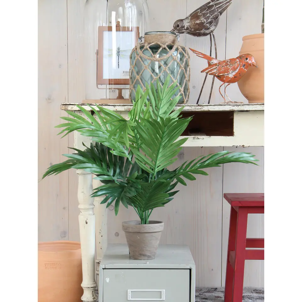 Mica Decorations Kunstplant - areca palm - in pot - 40 cm