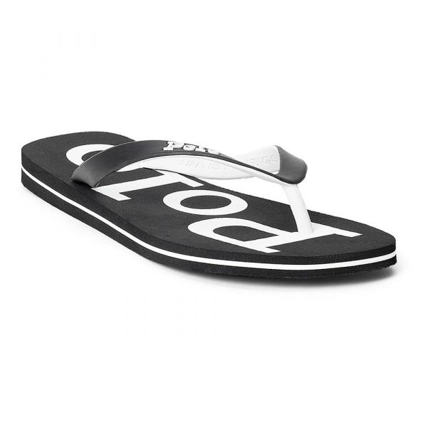 Ralph Lauren Ftw Chinelos 816830672 Black / White 39