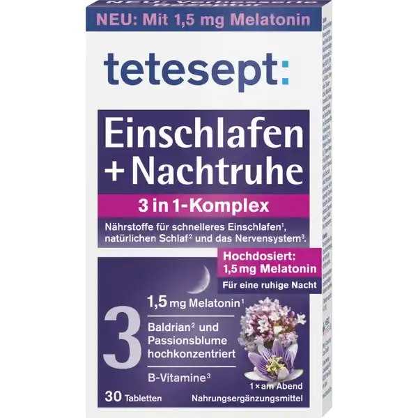 Einschlafen + Nachtruhe Depot Tabletten