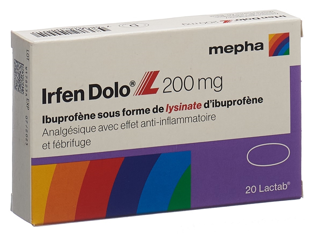 IRFEN L 200 mg<br>20 Stück, Blister, Filmtablette