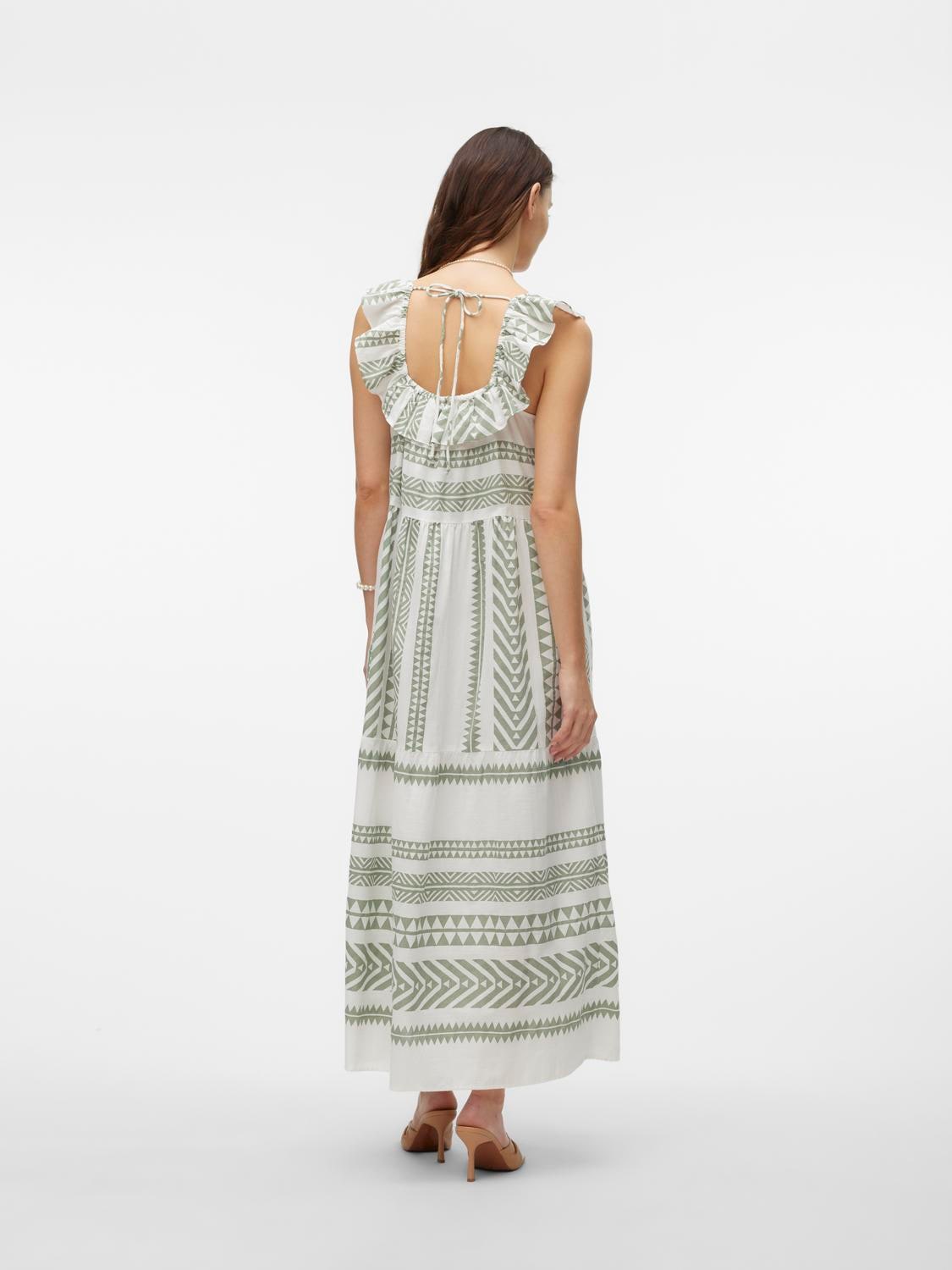 Vero Moda Maxikleid »VMDICTHE SL ANKLE DRESS WVN GA« Sommerkleid,