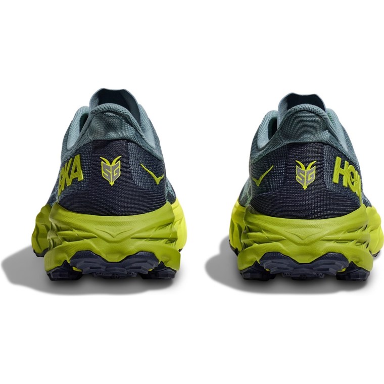 Hoka Speedgoat 5 Youth Stone Blue/Dark Citron