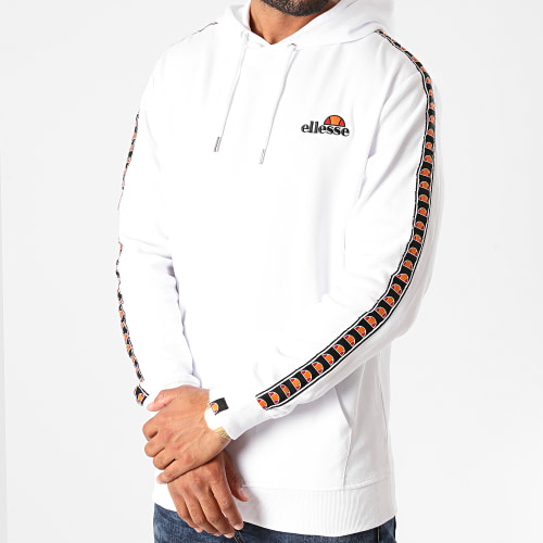 Sweat Capuche A Bandes Tofinni SLB11616 Blanc