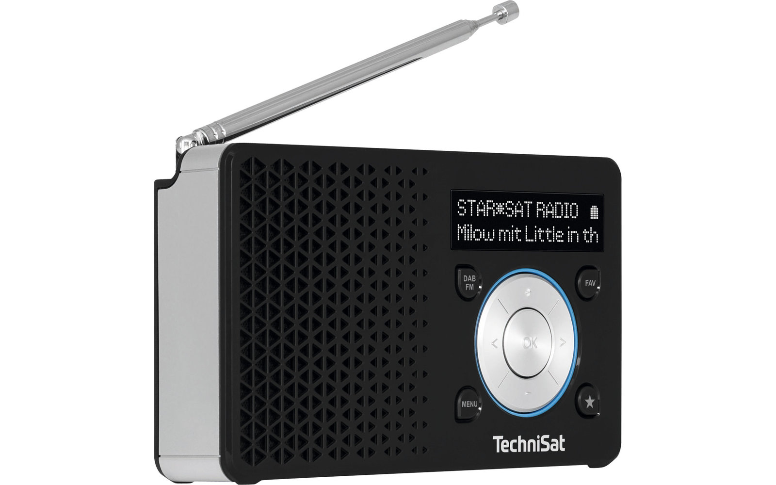 TechniSat DAB+ Digitradio 1 Tragbares Digitalradio mit integriertem Akku