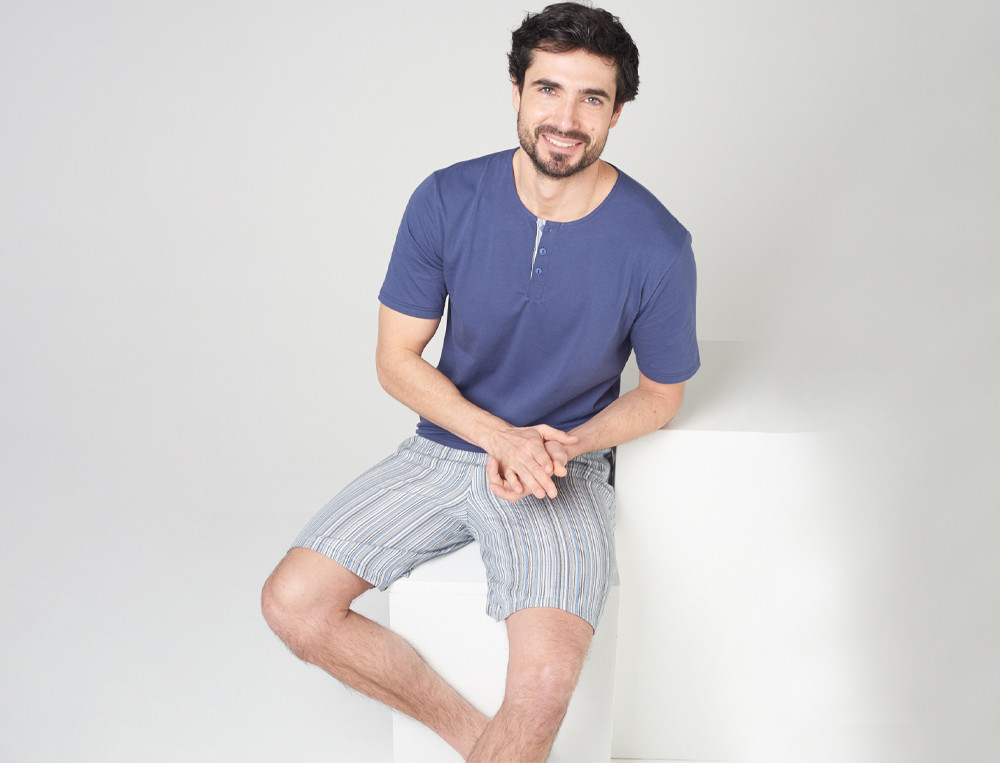 Pyjama short homme-Milleraies