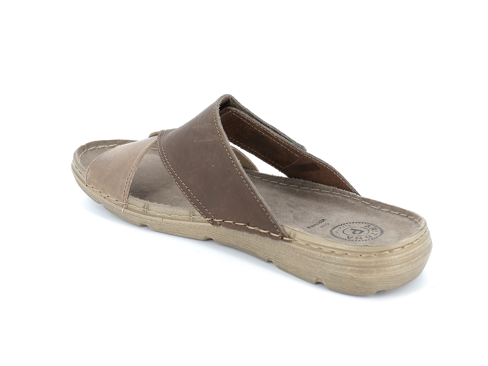 P brand-8023 Synthétique Marron Foncé