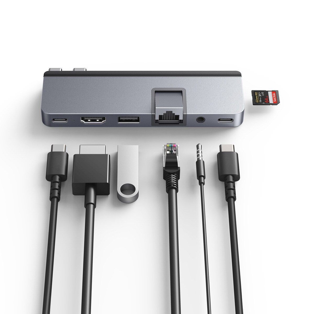 Hyper HD7-in-2 USB-C Hub for MBPro21