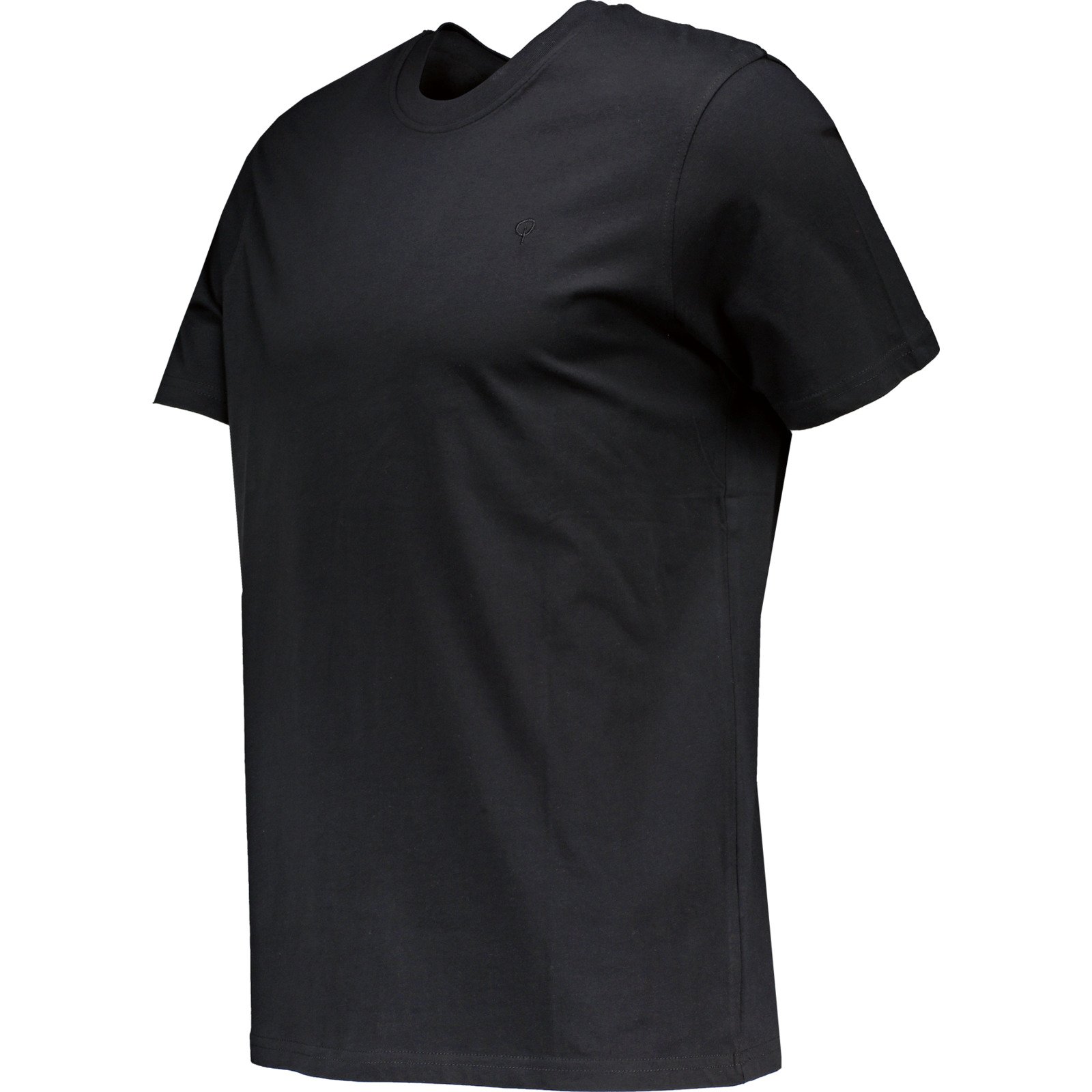 Herren-T-Shirt Bio mit Rundhals, schwarz