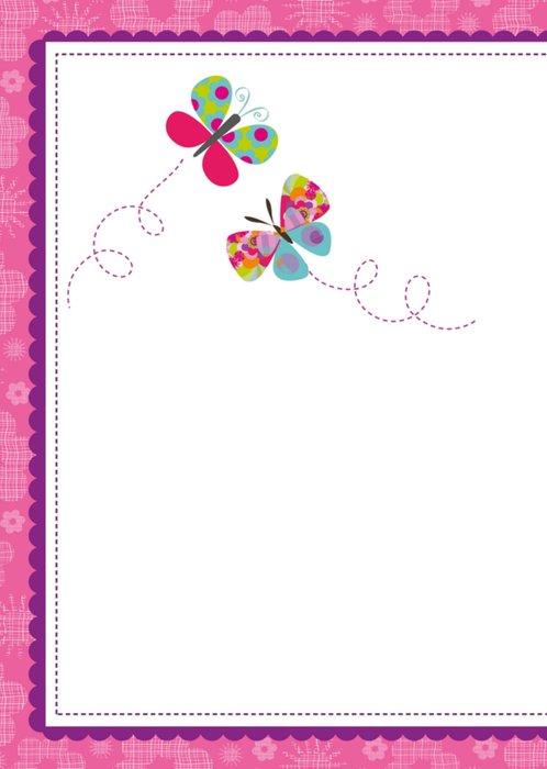 Paperclip | Geslaagd kaart | bloemen