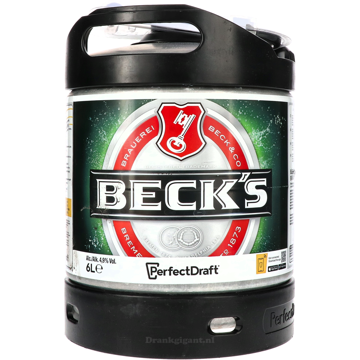 Becks Pilsener Perfect Draft 600 cl